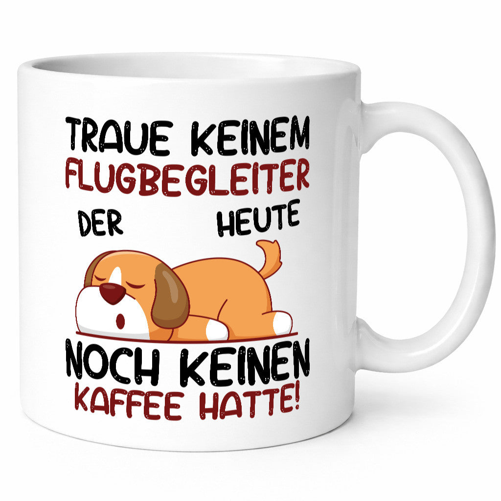 Traue keinem Flugbegleiter | Steward Flughafen Geschenk Humor Geschenkidee