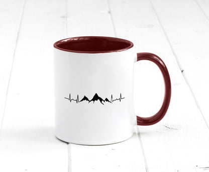 Berge Motiv | Alpen Skifahren Skiurlaub Apres Ski Geschenkidee Humor Tasse
