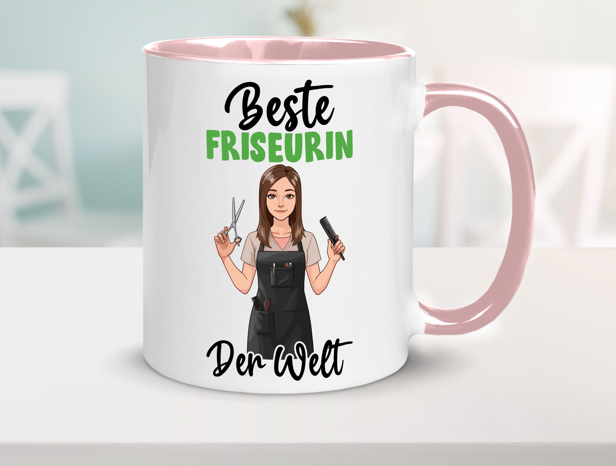 Beste Friseurin | Friseuse Frisuerin Geschenk Humor Geschenkidee lustiger