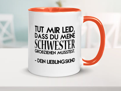 Lieblingskind | Eltern Schwester Kinder lustig Geschenk Humor Geschenkidee