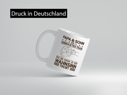 Papa und Sohn treiben Mama in den Wahnsinn | Fäuste Geschenkidee Familie Humor