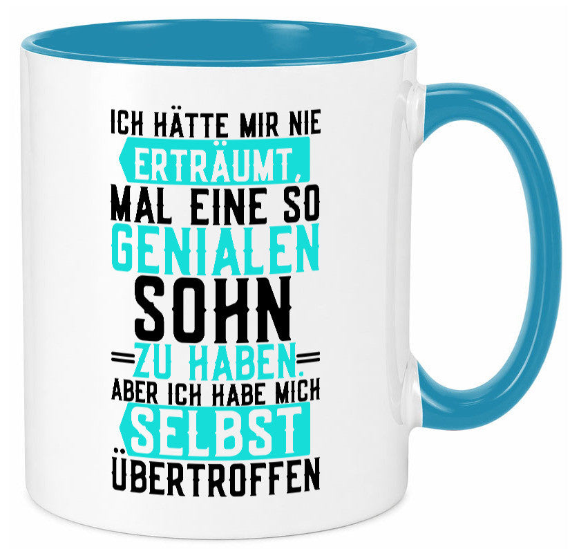 Wundervoller Sohn | Liebe Papa Vatertag Humor Geschenk Familie Geschenkidee