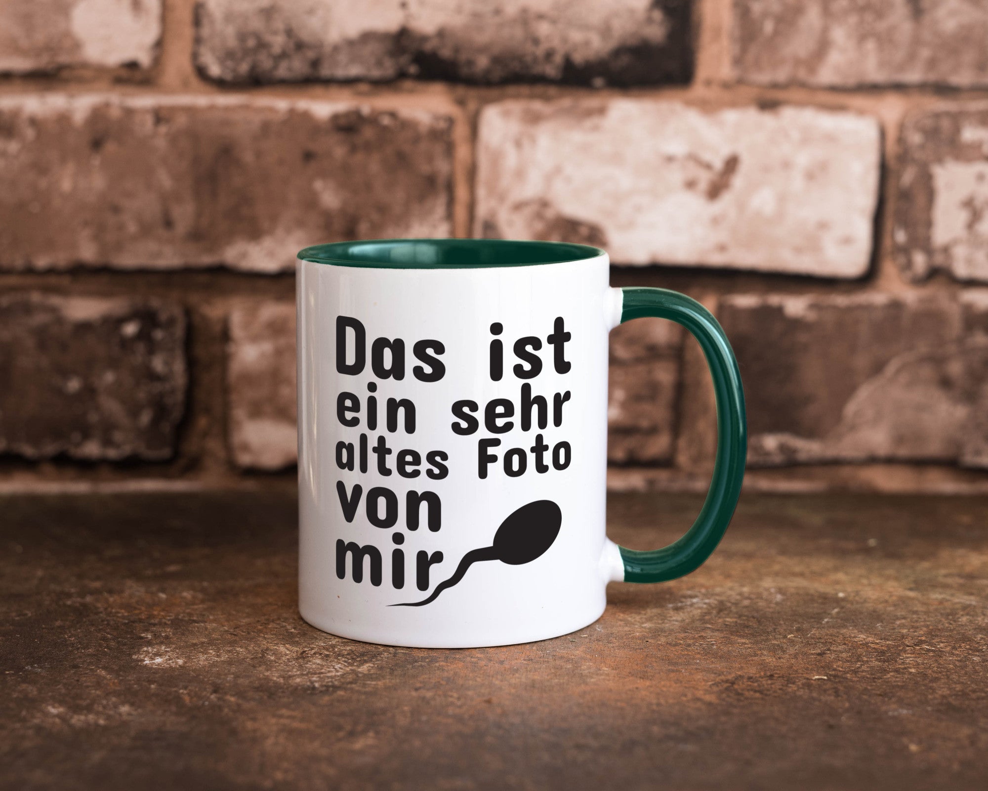 Sehr altes Foto von mir | lustige Tasse Männer Humor Geschenk Geschenkidee