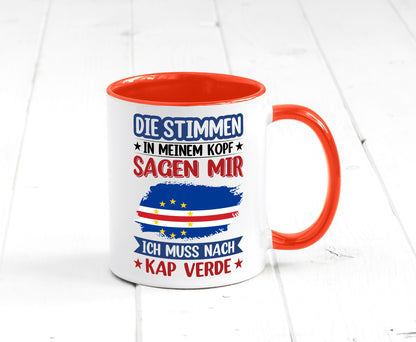 Kap Verde | Urlaub Stimmen in meinem Kopf Traumland lustig Humor Geschenkidee