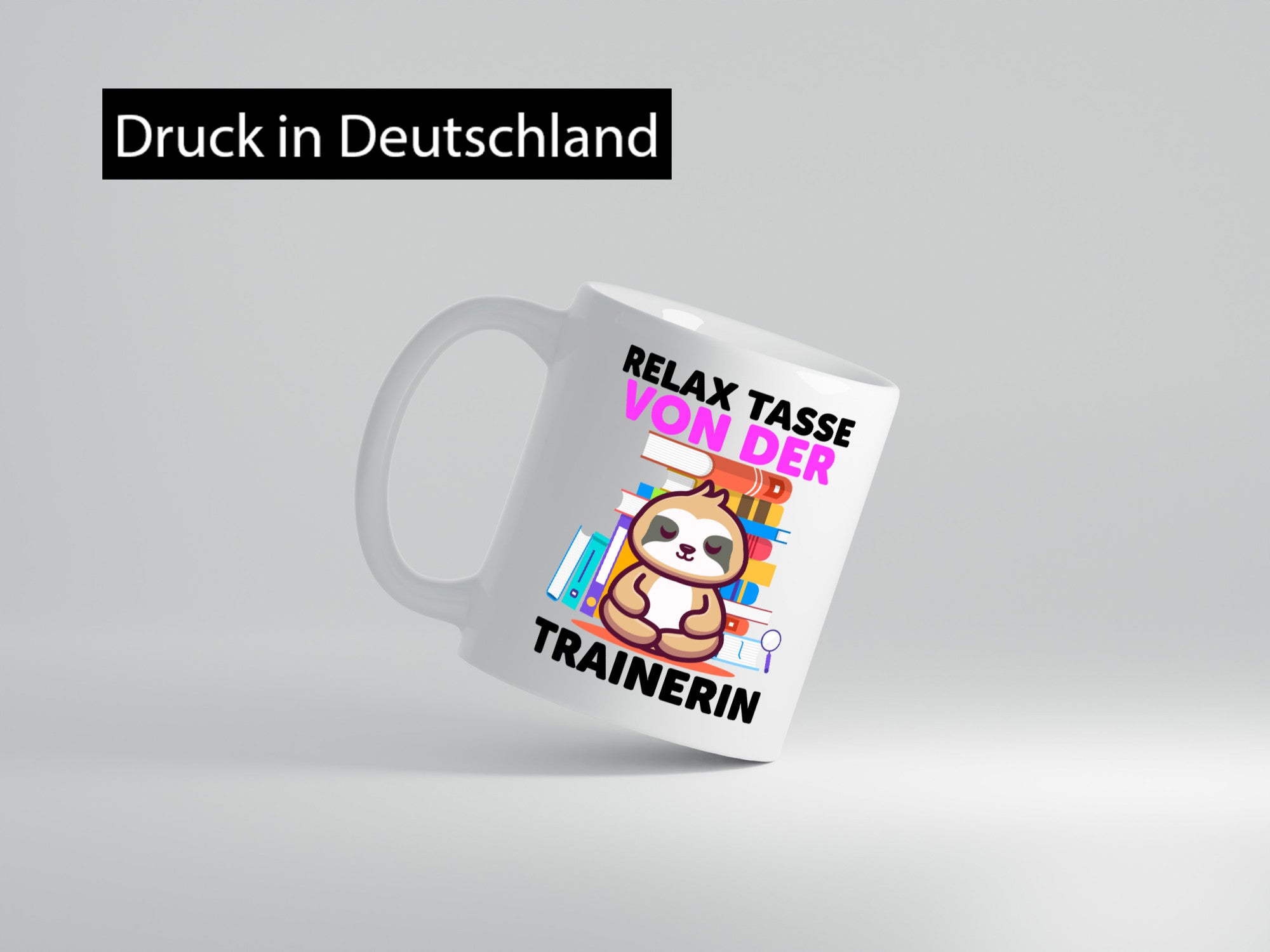 Relax Tasse: Trainerin | Sportverein Humor Geschenk Geschenkidee lustiger