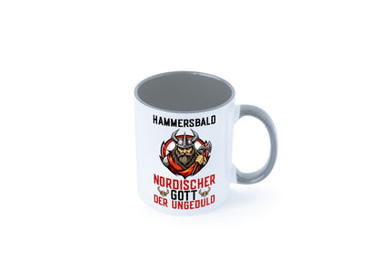 Hammersbald Nordischer Gott der ungeduld Humor Geschenkidee Tasse