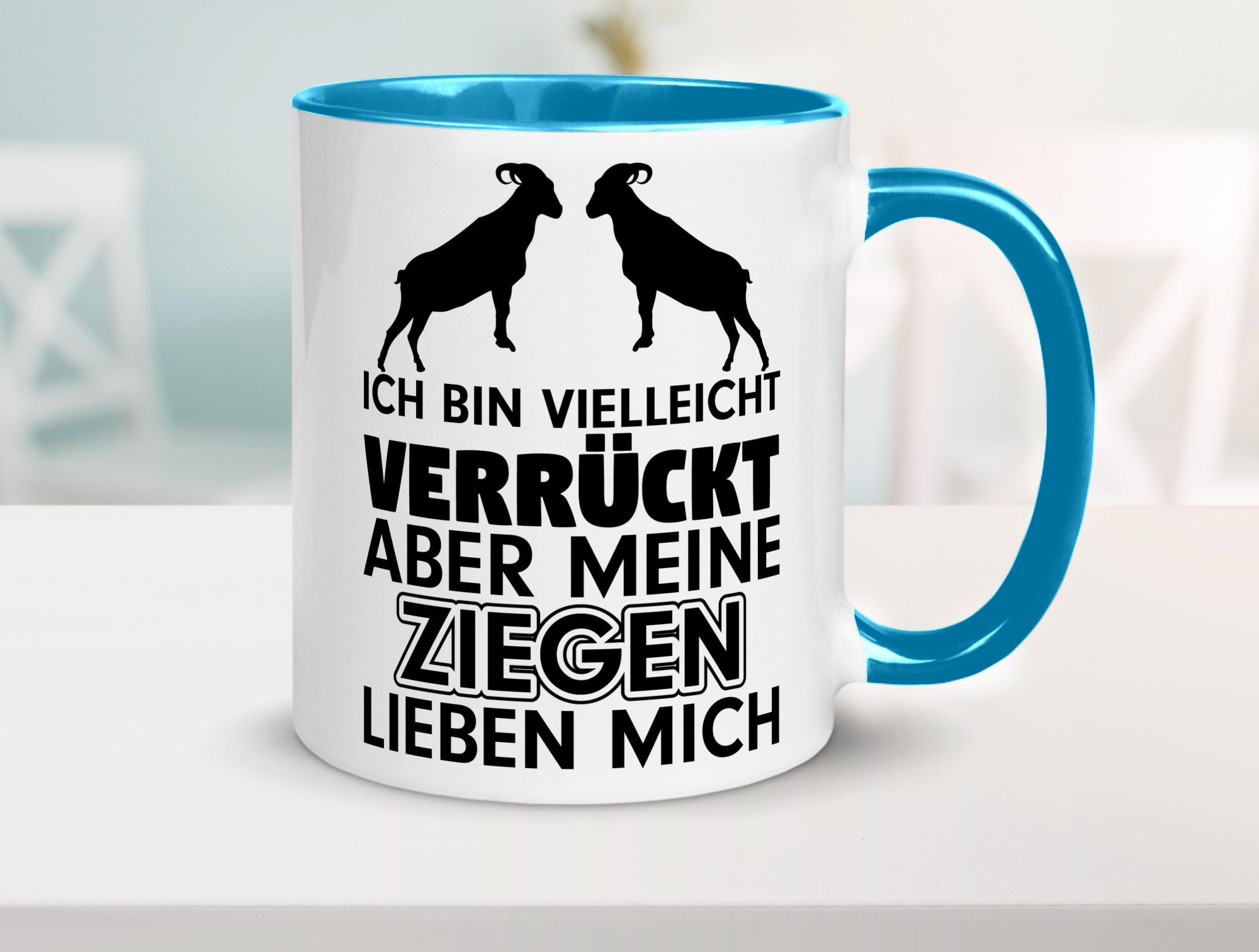 Meine Ziegen | Hirte Tasse Bauernhof Hirtin Bauer Humor Geschenkidee