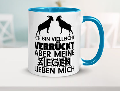 Meine Ziegen | Hirte Tasse Bauernhof Hirtin Bauer Humor Geschenkidee