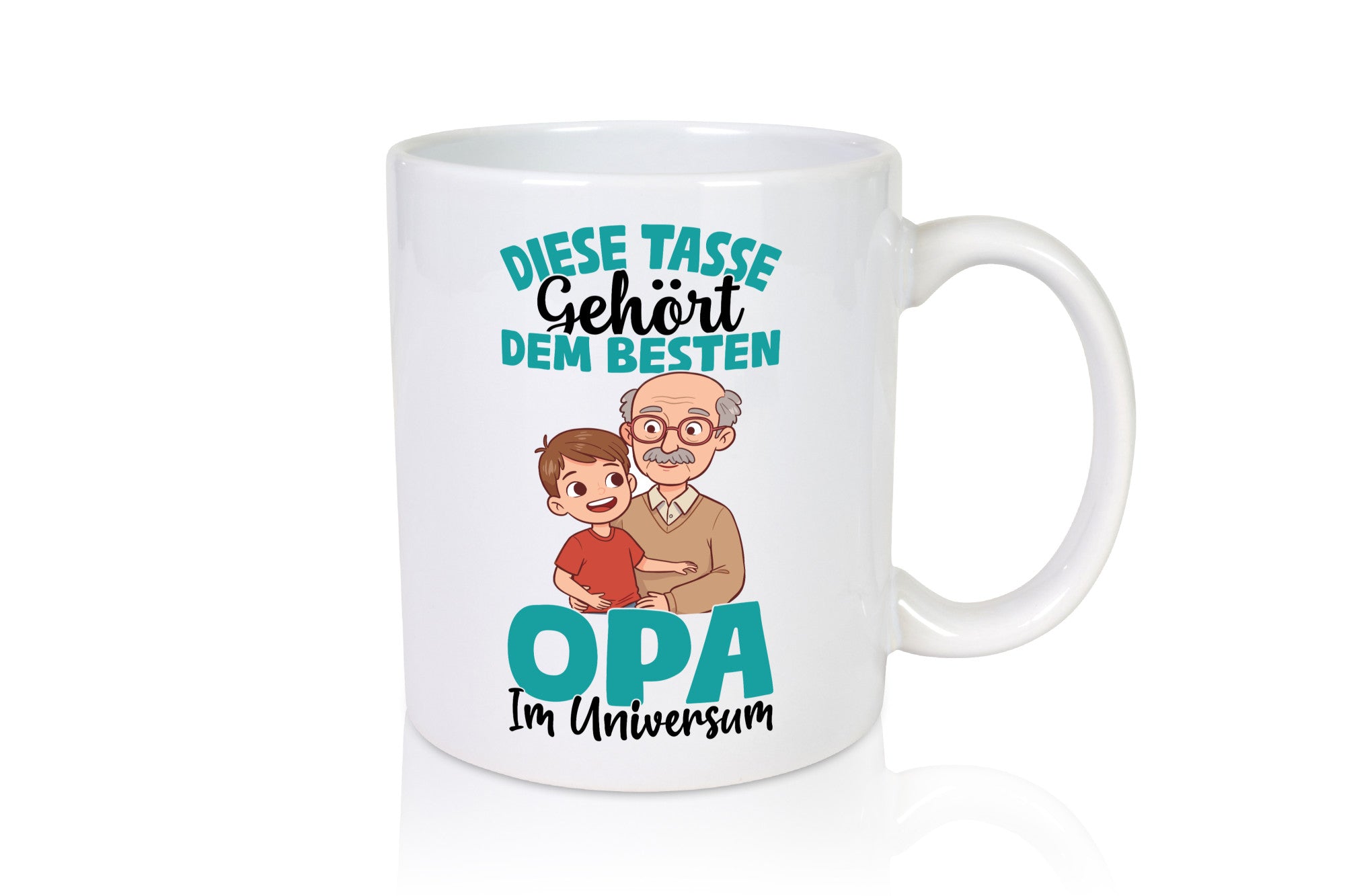 Im Universum: Opa | Großvater Enkel Familie Geschenk Geschenkidee lustiger