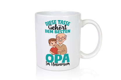 Im Universum: Opa | Großvater Enkel Familie Geschenk Geschenkidee lustiger