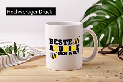 Azubine | Ausbildung Tasse Auszubildende Biene Geschenkidee Humor