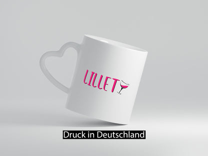 Lillet | Glas lustiger Spruch Geschenk Humor Geschenkidee Tasse