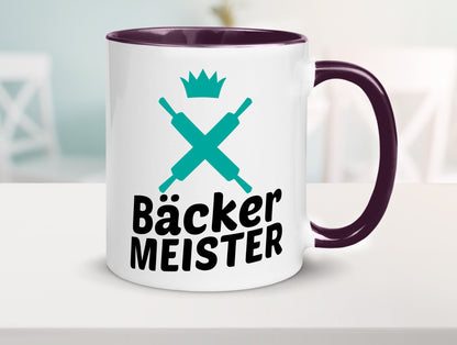 Bäcker Meister | Bäckerrei lustig Humor Geschenkidee Geschenk Tasse