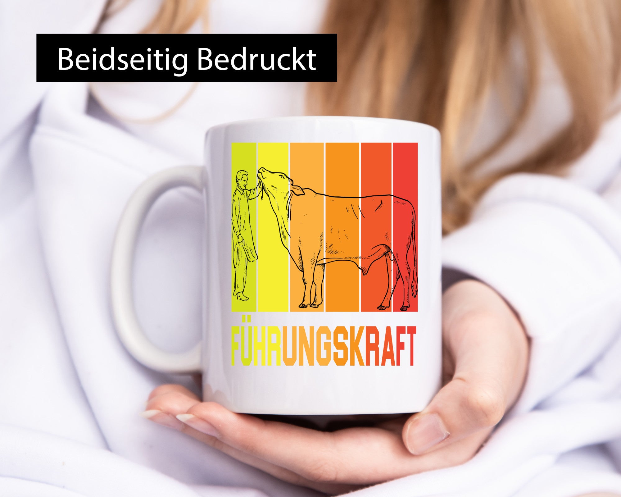 Führungskraft | Farmer Bauernhof lustig Humor Geschenkidee Geschenk Tasse