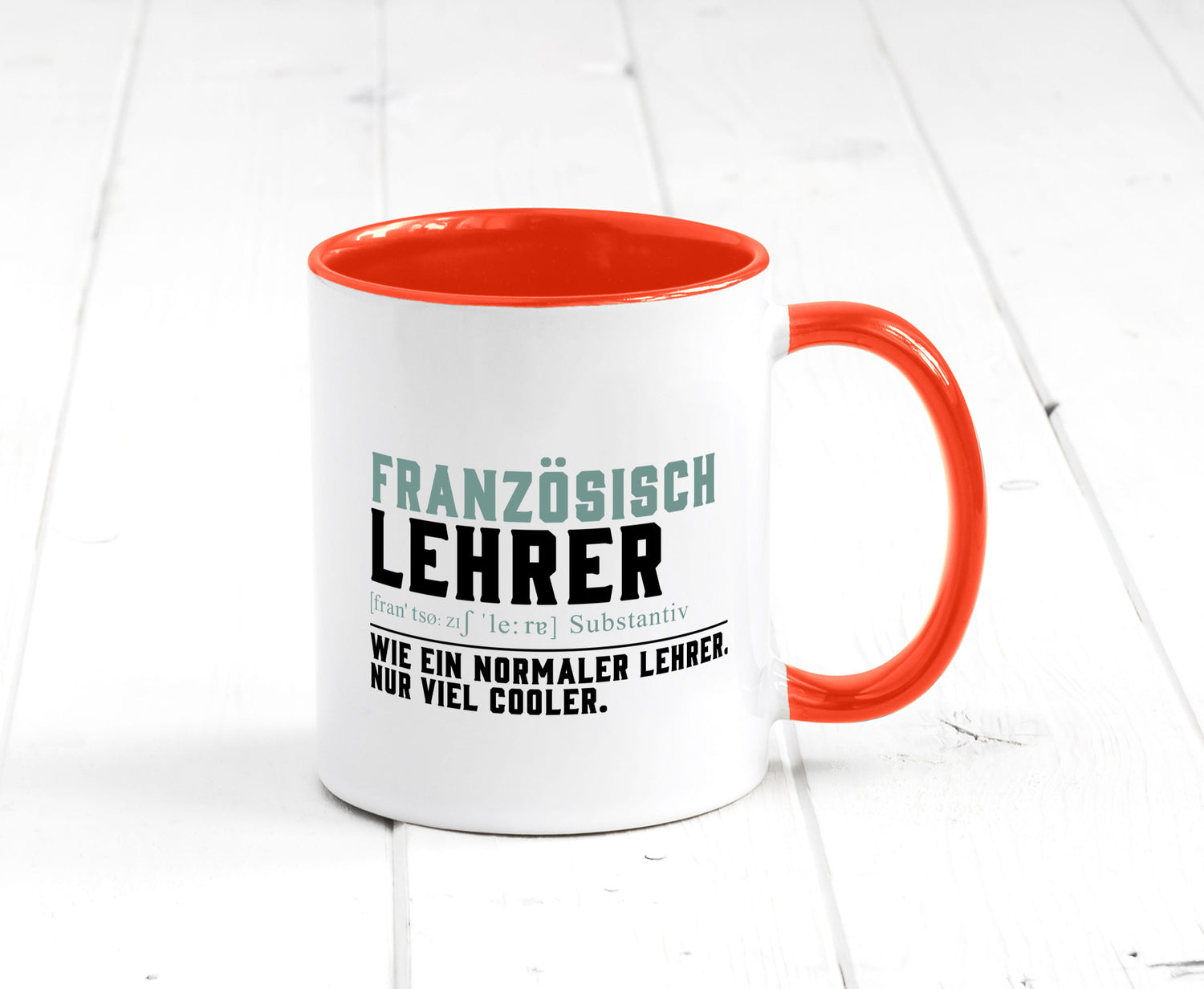 Französischlehrer | Lehrer Unterricht Lieblingslehrer lustig Humor Geschenkidee