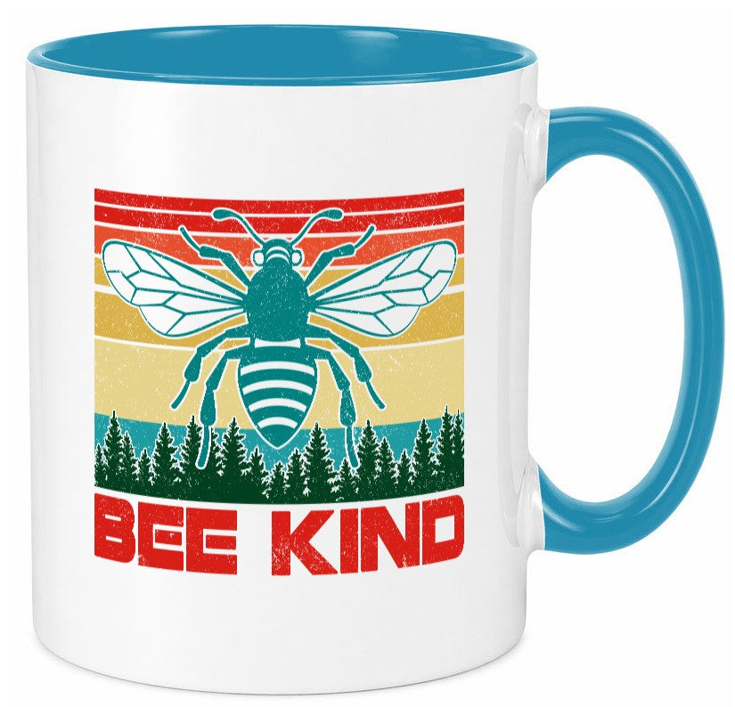 Bee kind | Bienen imker Bienenflüsterer v2 lustiger Spruch Geschenk Humor Tasse