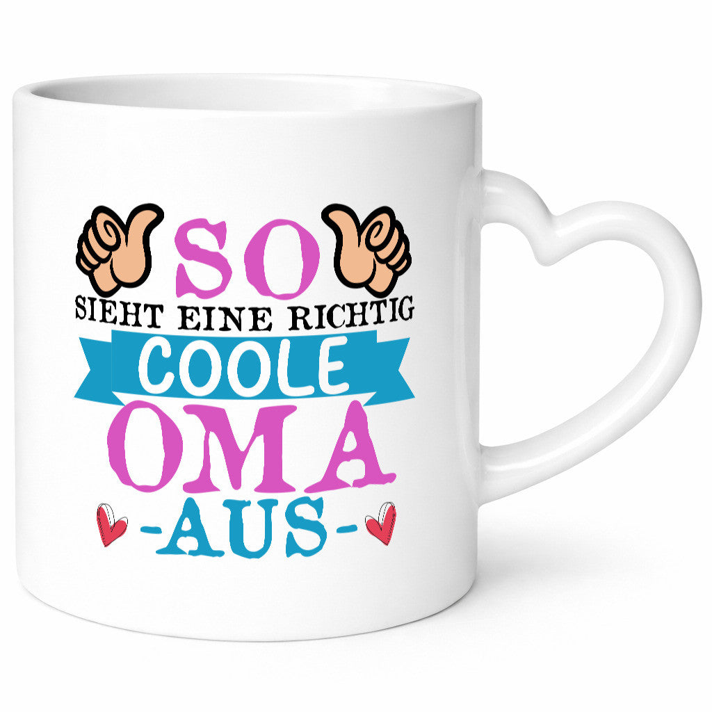 So sieht eine richtig Coole Oma aus | Großmutter Humor Familie Geschenkidee