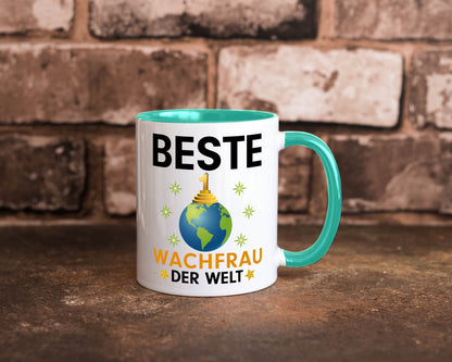 Welt Beste Wachfrau | Wachpersonal Nachtwächter Geschenk Humor Geschenkidee