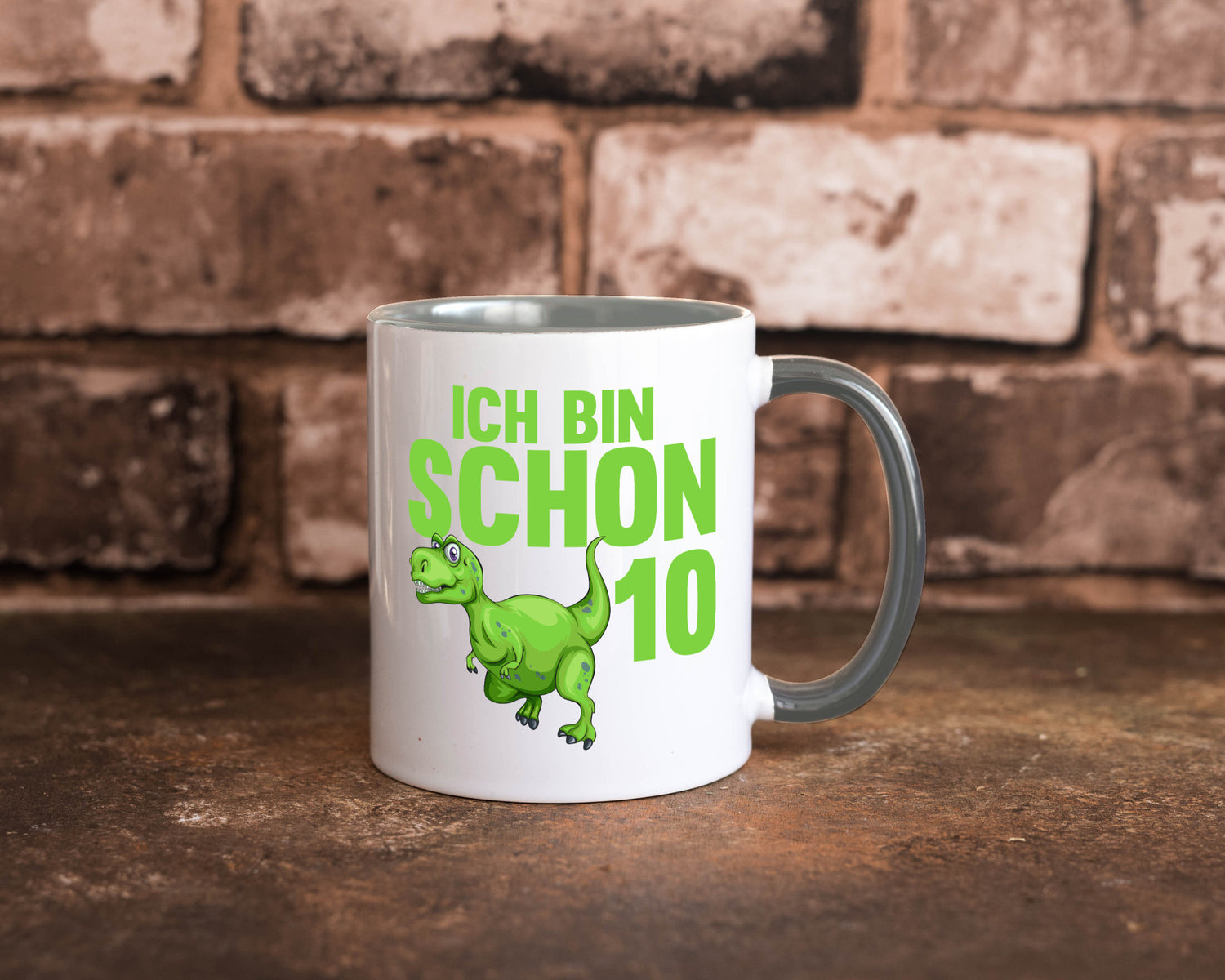 10. Geburtstag | 10 Jahre Dino Dinosaurier Geschenk Geschenkidee lustiger
