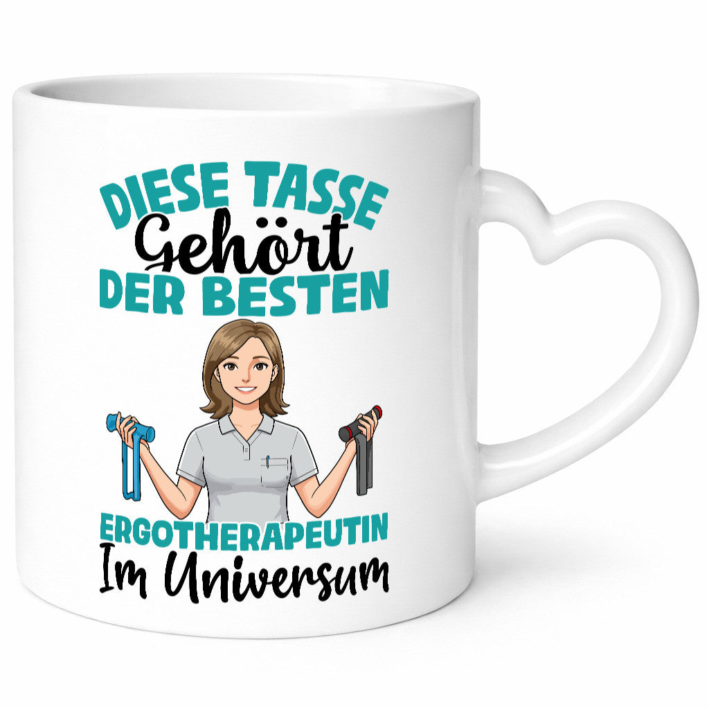 Im Universum: Ergotherapeutin | Ergotherapie lustiger Spruch Geschenk Humor