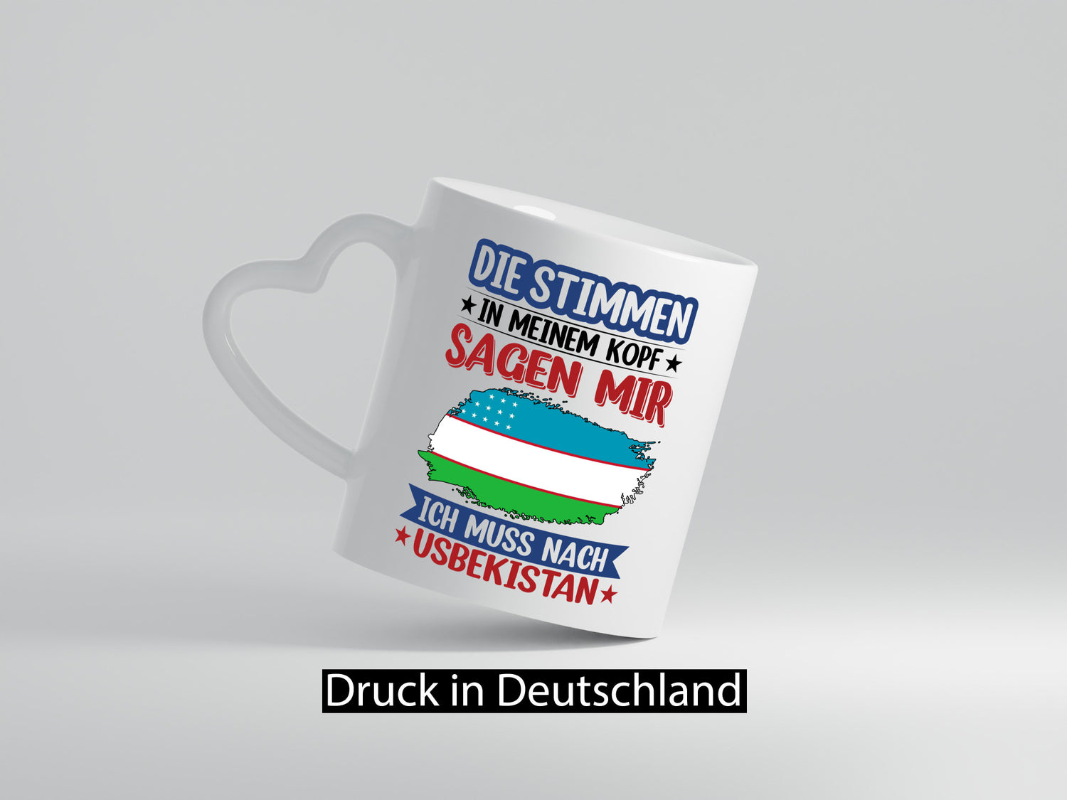 Usbekistan | Urlaub Stimmen in meinem Kopf Traumland v2 Geschenk Humor