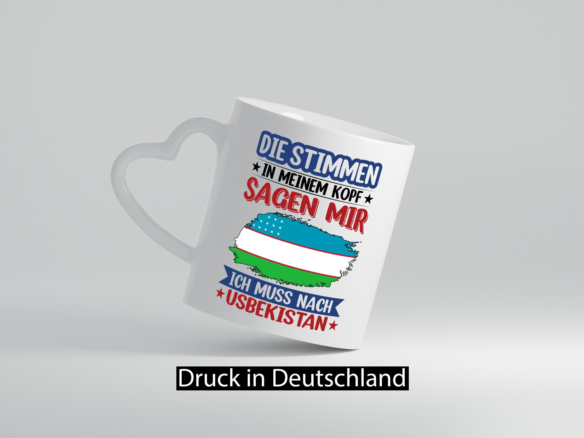 Usbekistan | Urlaub Stimmen in meinem Kopf Traumland v2 Geschenk Humor