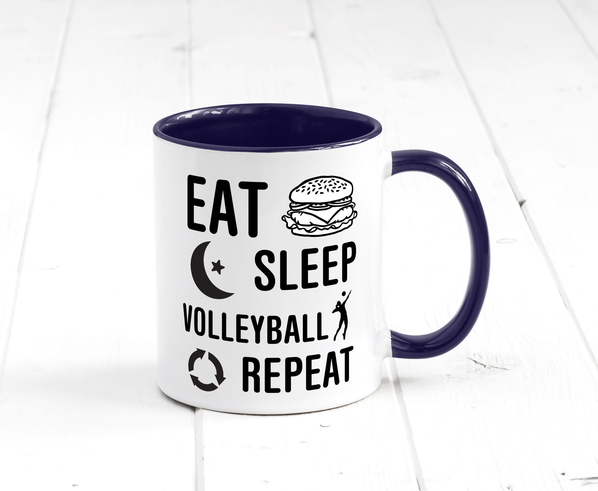 Volleyball | Volleyballliebhaber Volleyballspieler Humor Geschenkidee Tasse