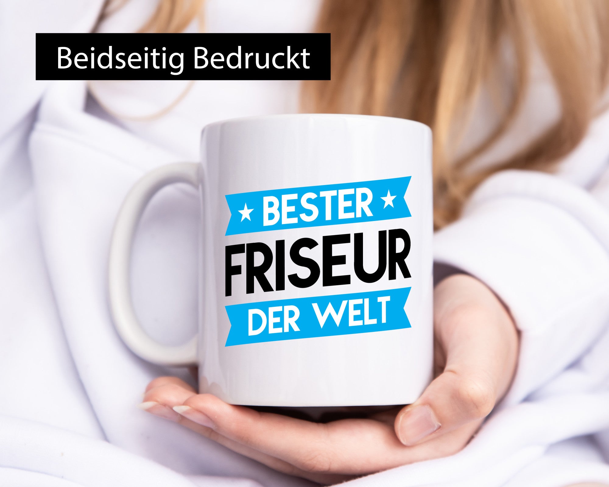 Bester Friseur | Frisör Geschenkidee Humor Tasse