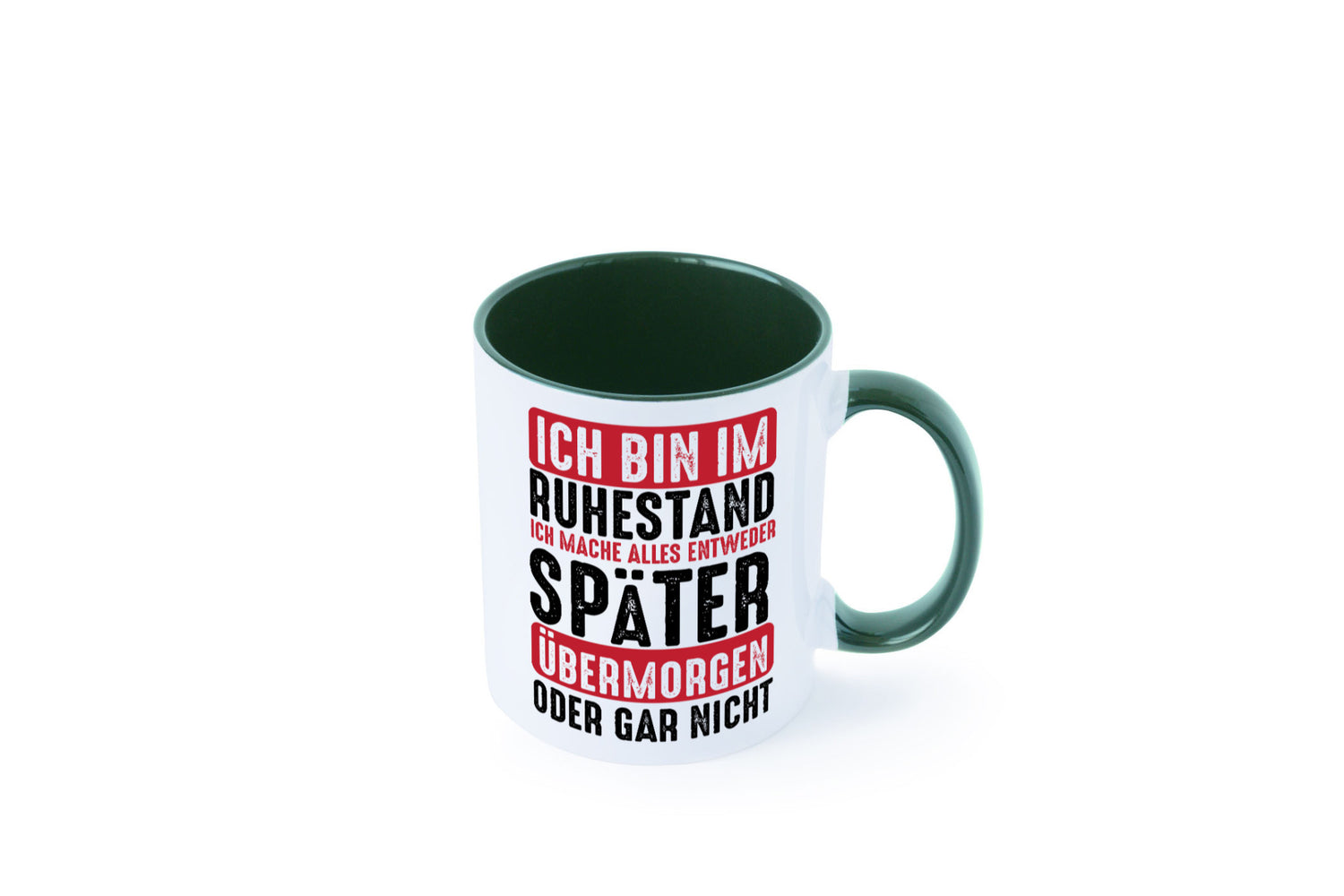 Ich mache alles später oder gar nicht | Rentner Ruhestand Geschenkidee Jubiläum
