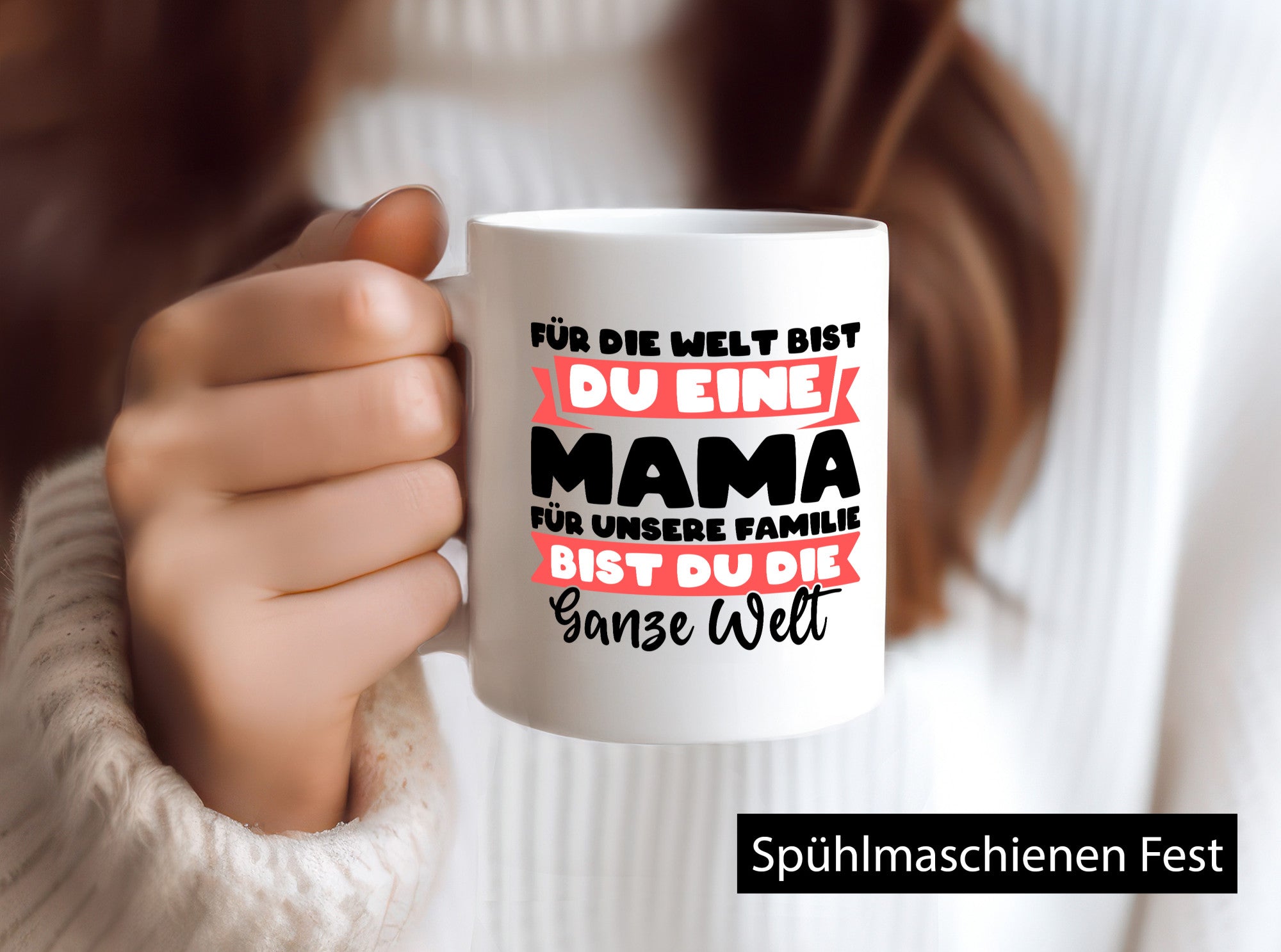 Beste mama der Welt vl5 lustig Familie Geschenkidee Geschenk Tasse