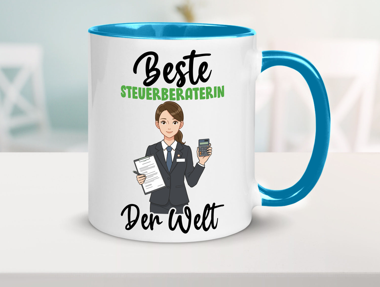 Beste Steuerberaterin | Steuer Beratung v2 Geschenkidee Humor Tasse