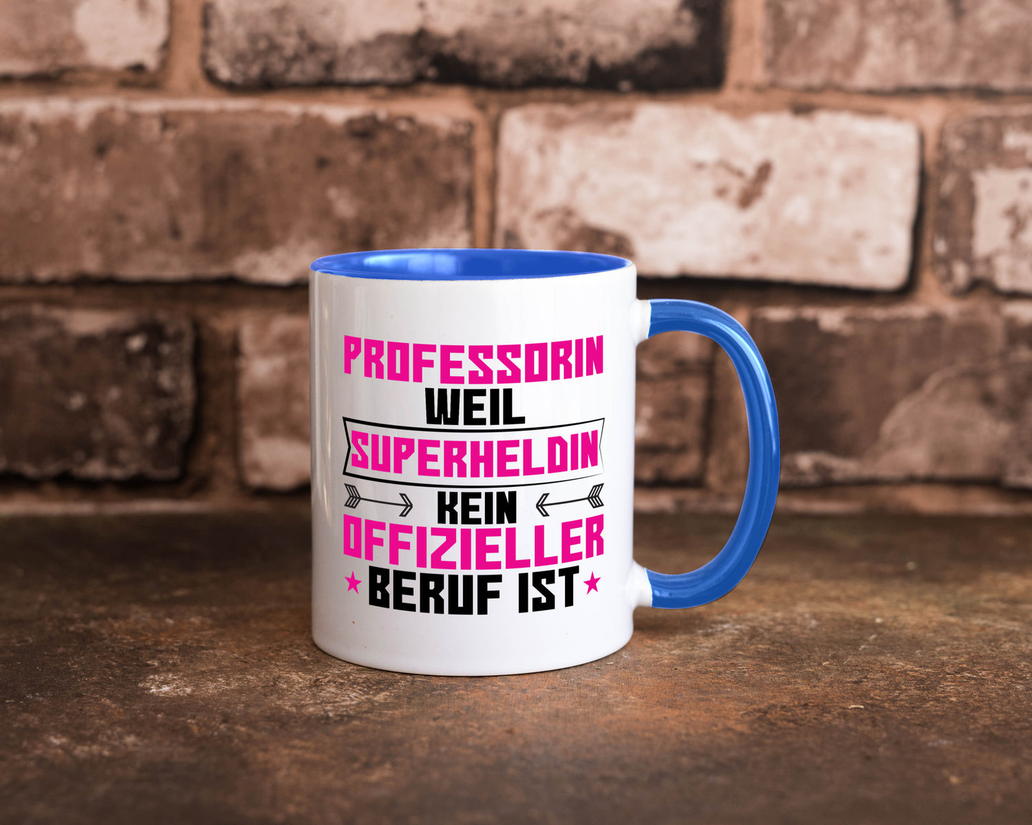 Superheldin Professorin | Uni Universität Geschenk Humor Geschenkidee lustiger