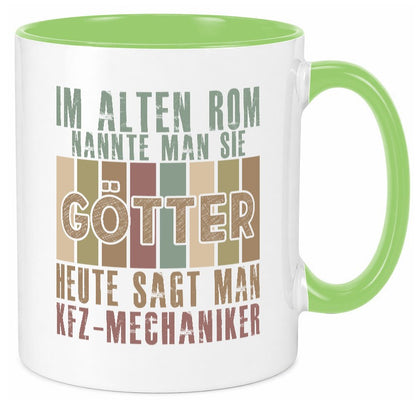 Heute sagt man: KFZ-Mechaniker | Werkstatt Mechaniker Geschenkidee Humor Tasse
