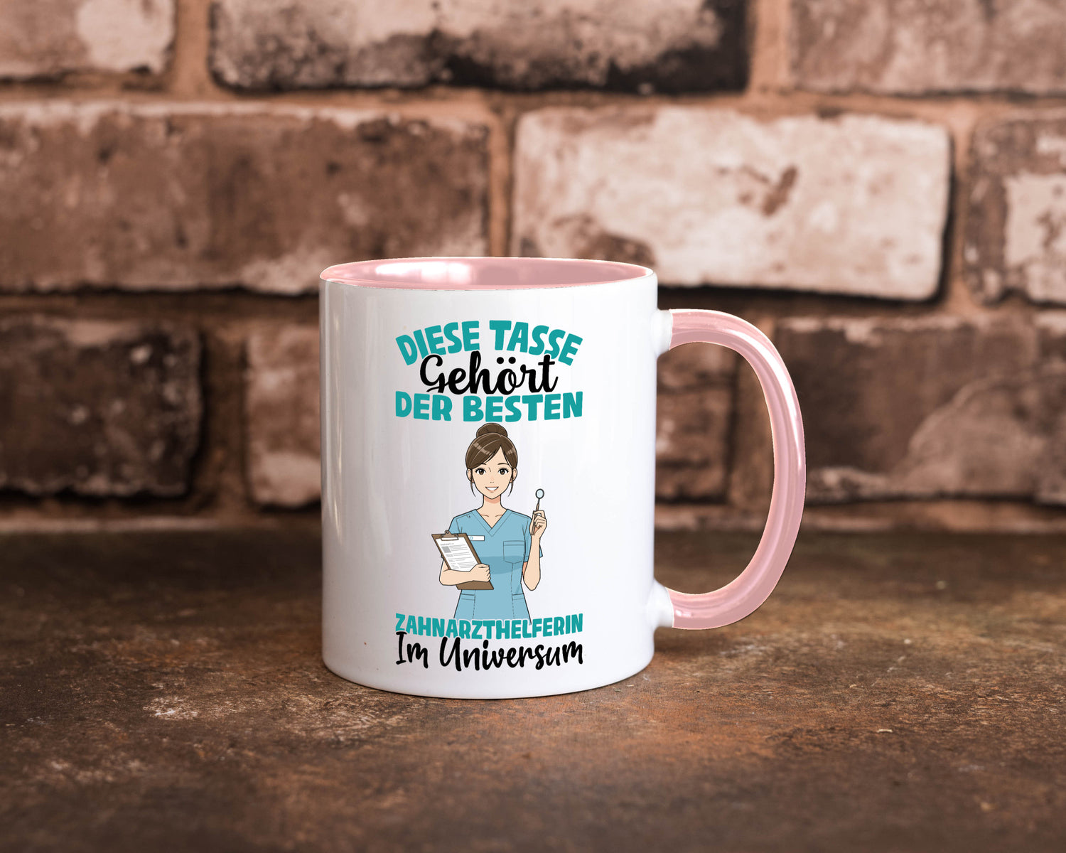 Im Universum: Zahnarzthelferin | Zahnmedizin Humor Geschenkidee Tasse