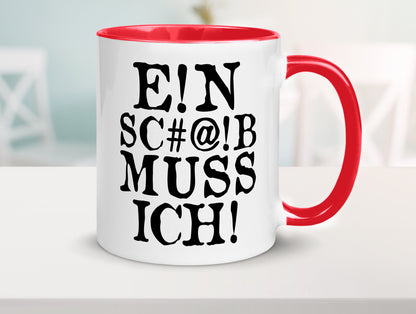 Einen Scheiß muss ich | Protest Teenager Humor lustiger Spruch Geschenk
