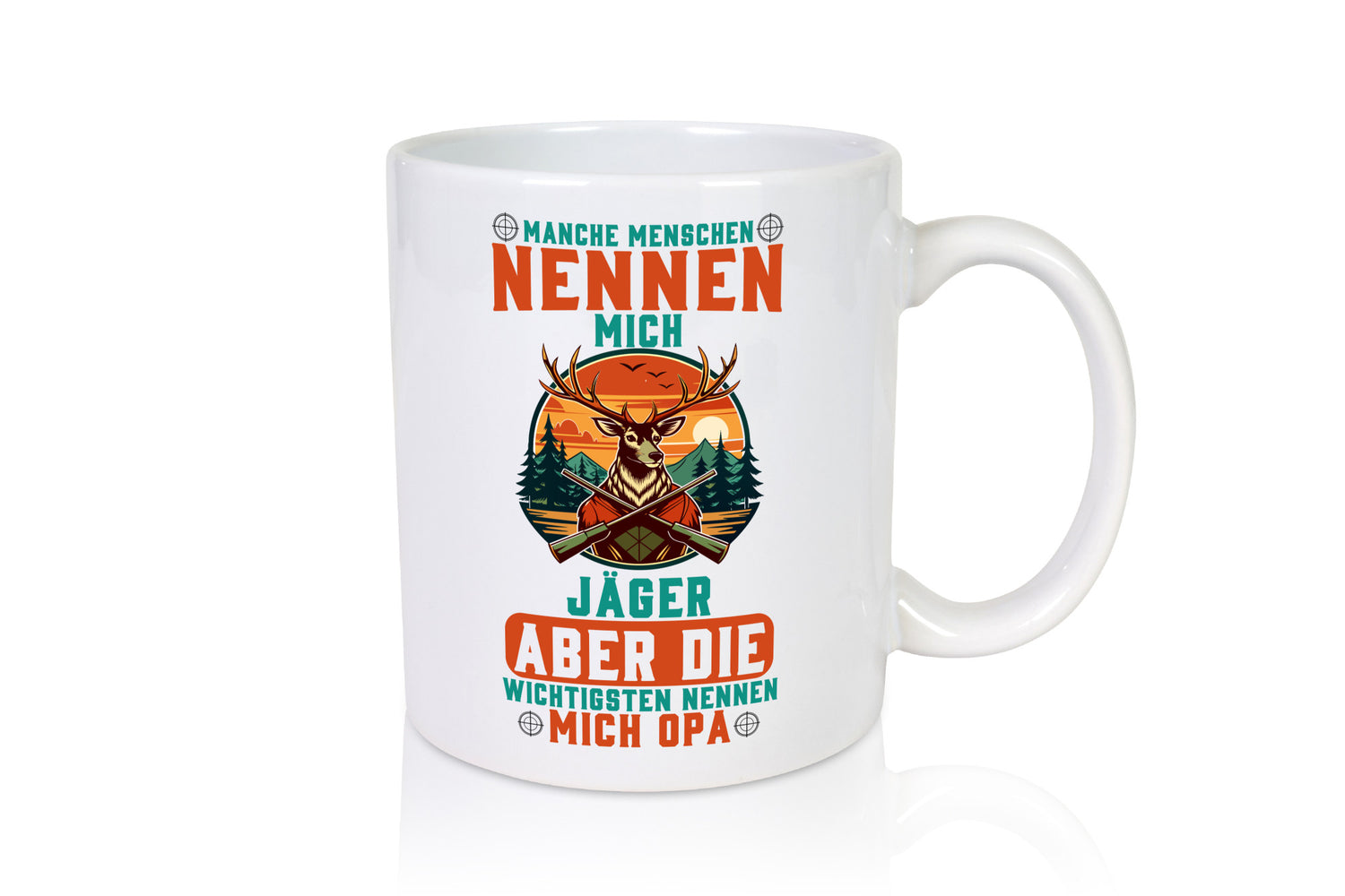 Die wichtigsten nenne mich Opa | Jäger Großvater Geschenk Familie Geschenkidee