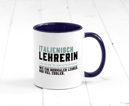Italienischlehrer | Lehrerin Unterricht Lieblingslehrer lustig Humor