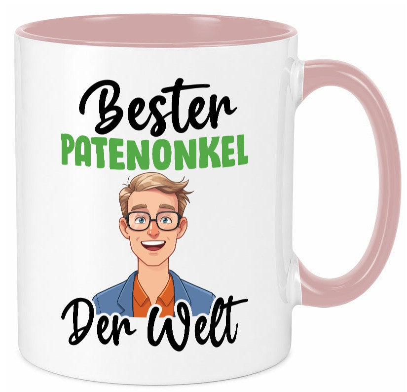Bester Patenonkel | Onkel lustiger Spruch Geschenk Humor Geschenkidee Tasse