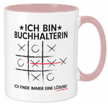 Lösung finden: Buchhalterin | Buchhaltung Humor v2 lustig Geschenkidee Geschenk