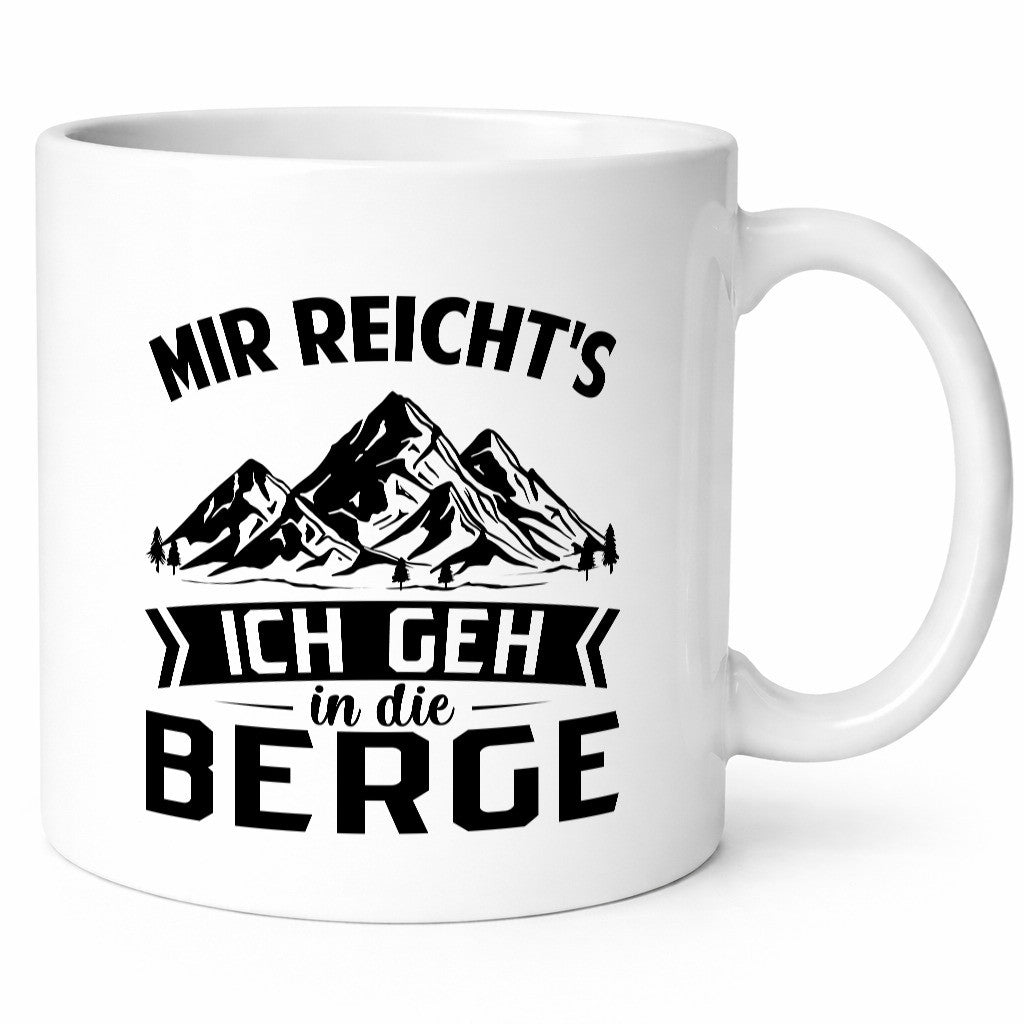 Ich gehe in die Berge | Wandern Natur Laufen lustiger Spruch Geschenk Humor