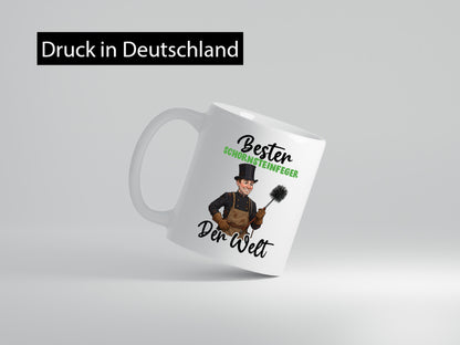Bester Schornsteinfeger | Kaminkehrer lustig Humor Geschenkidee Geschenk Tasse