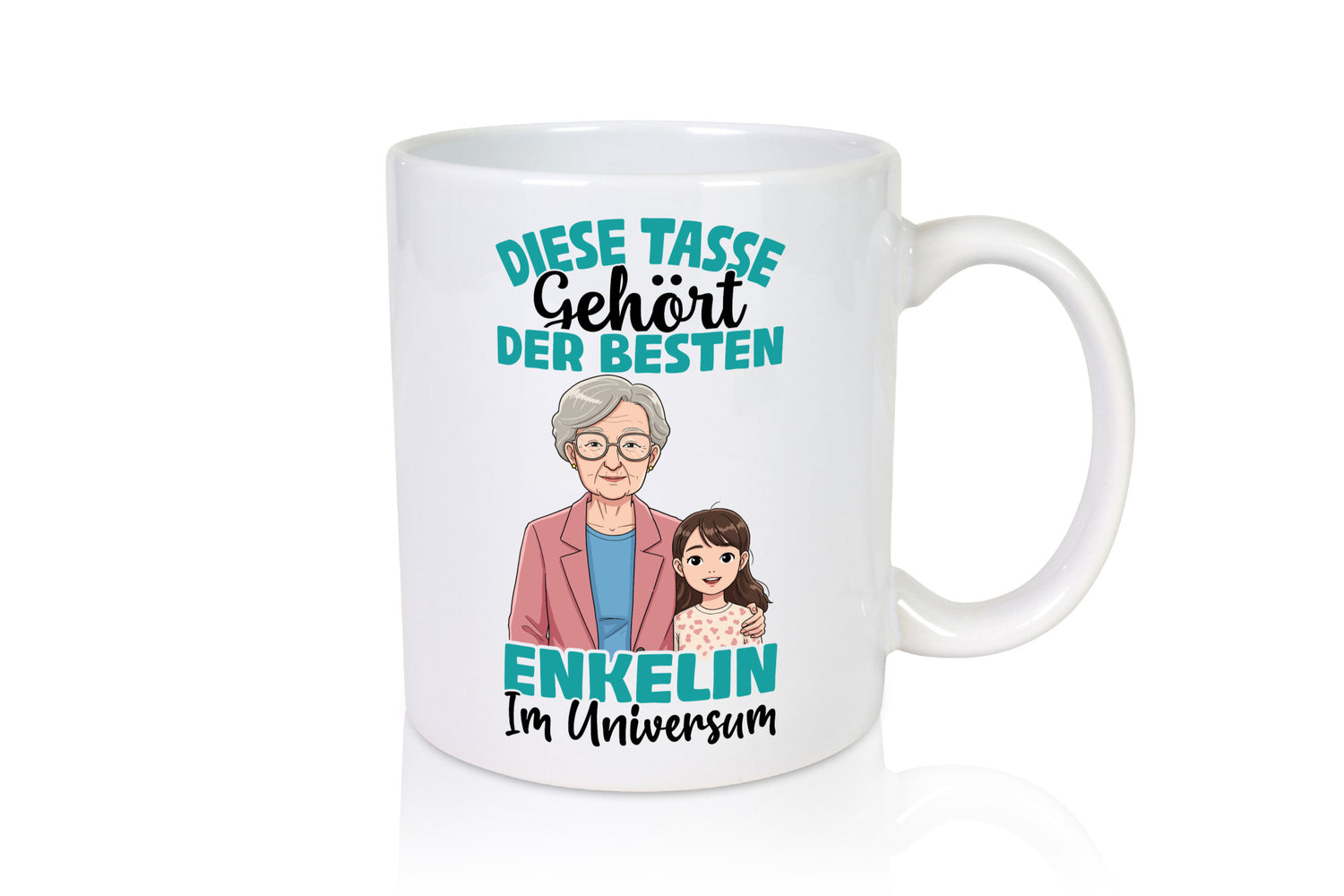 Im Universum: Enkelin | Opa Oma Großmutter Großvater Geschenk Familie