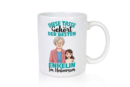 Im Universum: Enkelin | Opa Oma Großmutter Großvater Geschenk Familie