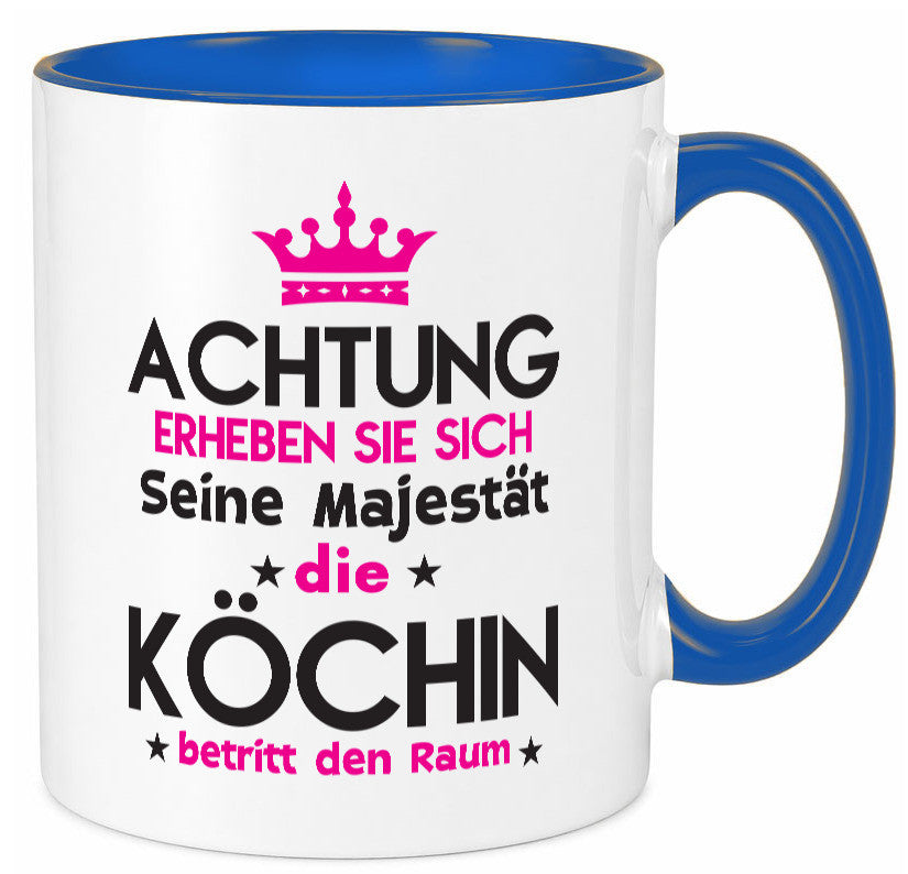 Seine Majestät Köchin | Chefköchin Chefkoch Humor Arbeit Kollegen Büro