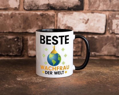 Welt Beste Wachfrau | Wachpersonal Nachtwächter Geschenk Humor Geschenkidee