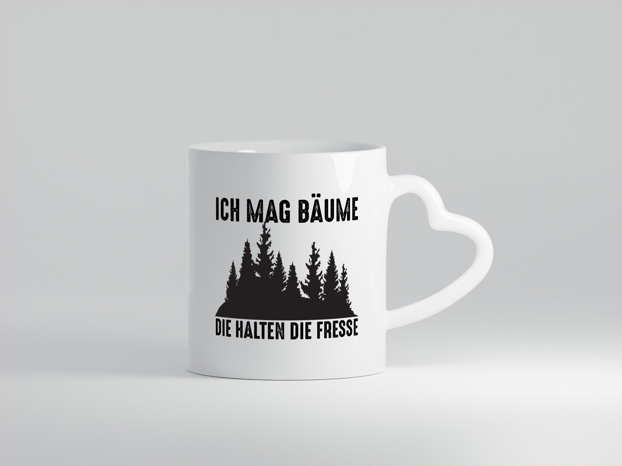 Ich mag Bäume | Wald Die halten Fresse Geschenk Humor Geschenkidee lustiger