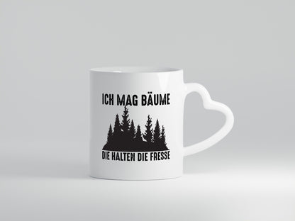 Ich mag Bäume | Wald Die halten Fresse Geschenk Humor Geschenkidee lustiger