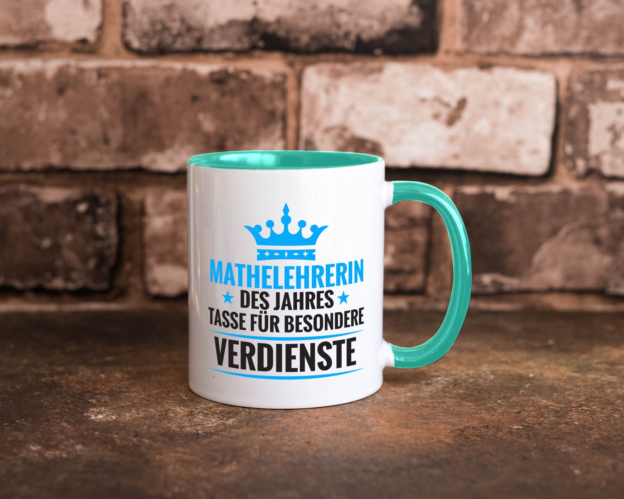 Besonderer Verdienst: Mathelehrerin | Lehrer Mathe Humor Geschenkidee Tasse