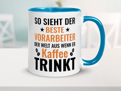 Kaffee trinkt: Vorarbeiter | Kollege Teamleiter Geschenk Arbeit Kollegen Büro