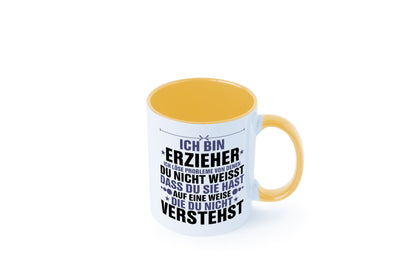 Löse Probleme: Erzieher | Pädagoge Schule v2 lustiger Spruch Geschenk Humor